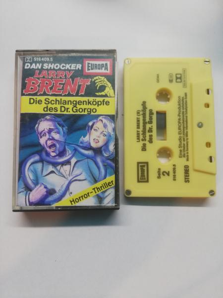 Larry Brent Folge 9 Die Schlangenköpfe des Dr. Gorgo 5-fach Silber geschraubt Gelb 516409.5 Europa Kopiertes Cover