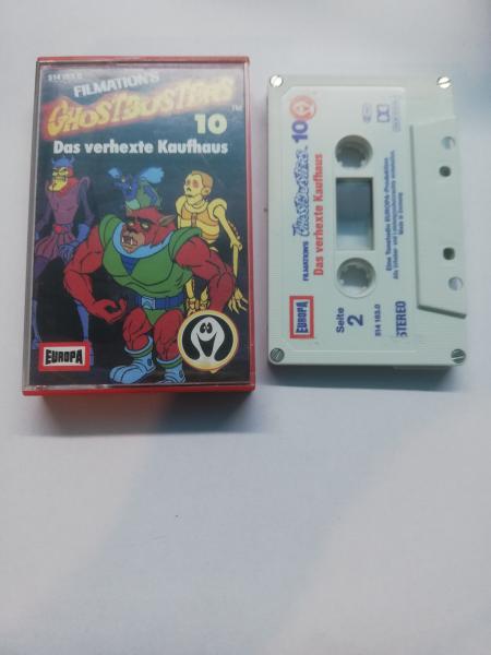 Ghostbusters Filmations Folge 10 Das verhexte Kaufhaus 4-fach Silber geschraubt Weiß mit Blauen Druck 514163.0 Europa Innencover minimal bemalt