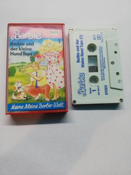 Barbie Folge 1 und der kleine Hund Tabs 5-fach Silber geschraubt Weiß mit Blauen Druck 515 261.5 Meine kleine Barbie-Welt Europa