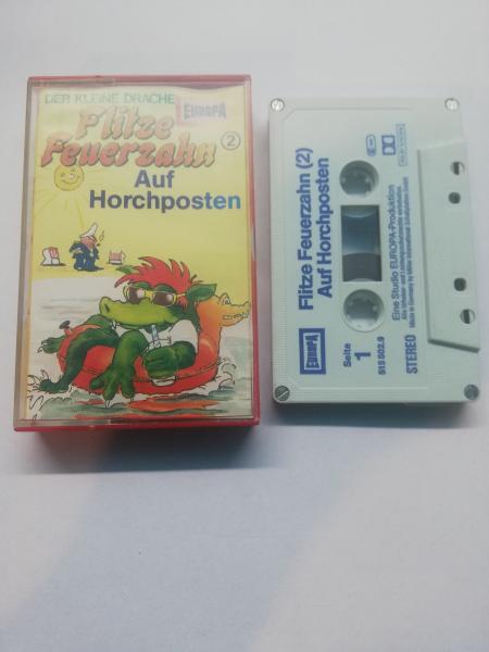 Flitze Feuerzahn Folge 2 Auf Horchposten 4-fach Silber geschraubt Weiß mit Blauen Druck 515502.9 Europa