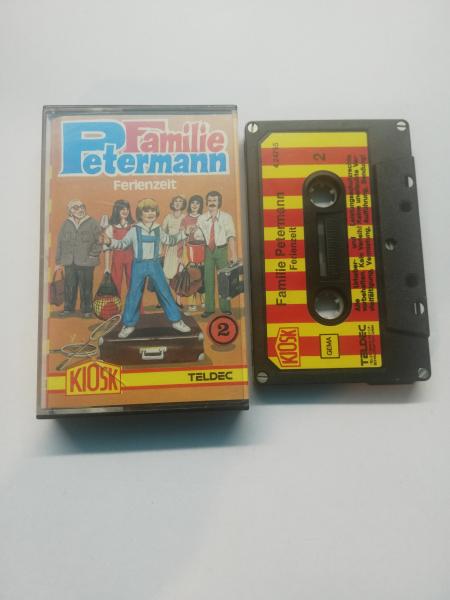 Familie Petermann Folge 2 Ferienzeit 5-fach Silber geschraubt Schwarz mit Rot-Gelben Aufkleber 4.24755 CD Teldec
