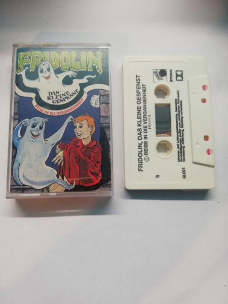 Fridolin das kleine Gespenst Folge 1 Reise in die Vergangenheit Weiß mit Schwarzen Druck 99.091 Junior