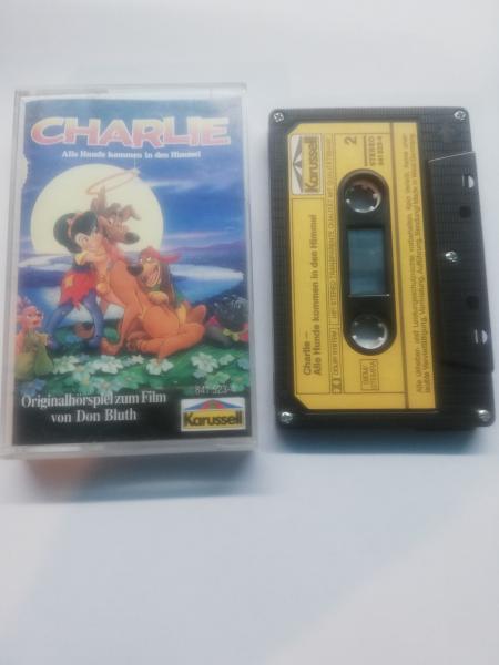 Charlie Alle Hunde kommen in den Himmel 5-fach Silber geschraubt Schwarz mit Gelben Aufkleber 841523-4 Karussell