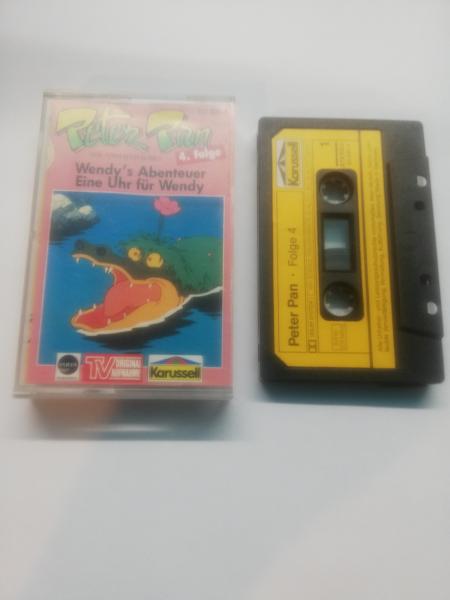 Peter Pan Folge 4 Wendy`s Abenteuer/Eine Uhr für Wendy Schwarz mit Gelben Aufkleber 511091-4 Karussell