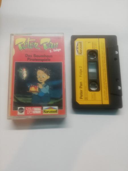 Peter Pan Folge 2 Das Baumhaus/Piratenspiele Schwarz mit Gelben Aufkleber 511089-4 Karussell