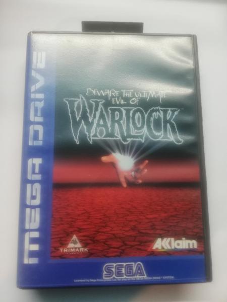 Beware the Ultimate Evil of Warlock Sega Mega Drive komplett mit Anleitung USK ab 11 Jahren