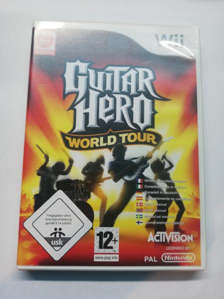Guitar Hero World Tour Nintendo Wii komplett mit Anleitung USK ab 0 Jahren