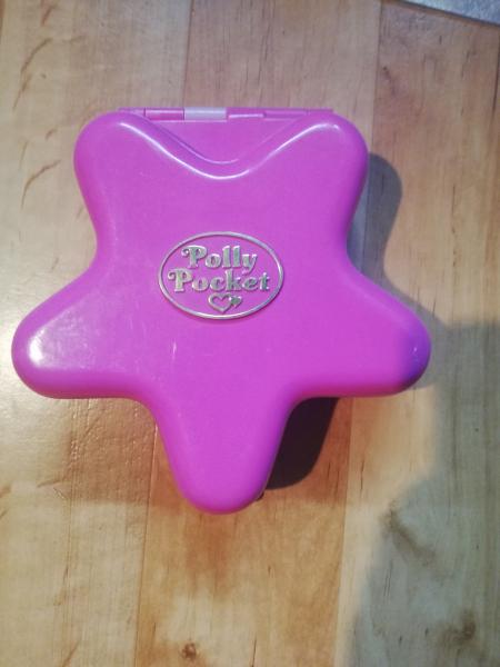 Polly Pocket Spieldose lila Stern