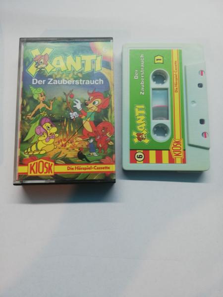 Xanti Folge 6 Der Zauberstrauch Weiß mit Grünen Aufkleber 4.27906 Kiosk Innencover beschrieben