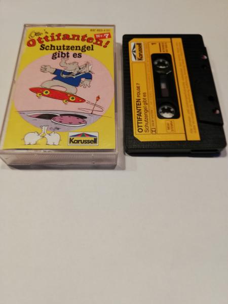 Ottifanten Folge 7 Schutzengel gibt es Schwarz mit Gelben Aufkleber 837653-4 Karussell