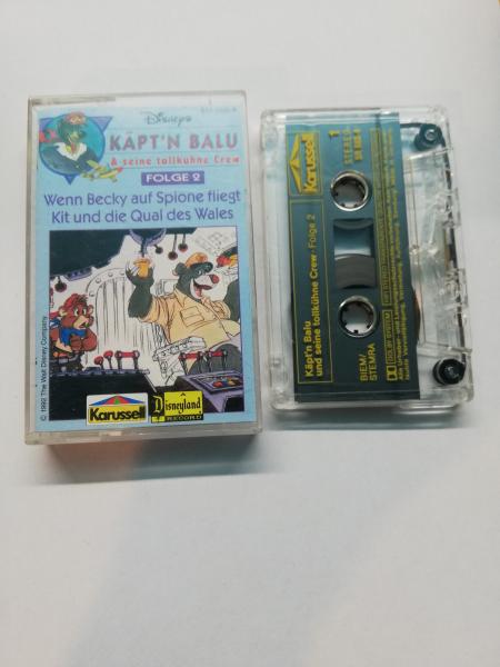 Käpt`n Balu Folge 2 Wenn Becky auf Spione fliegt/Kit und die Qual des Wales Transparent mit gelben Druck 511665-4 Karussell