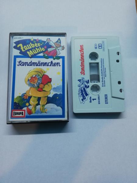 Zaubermühle Sandmännchen Weiß mit Rot Blauen Druck 514288.1 Europa