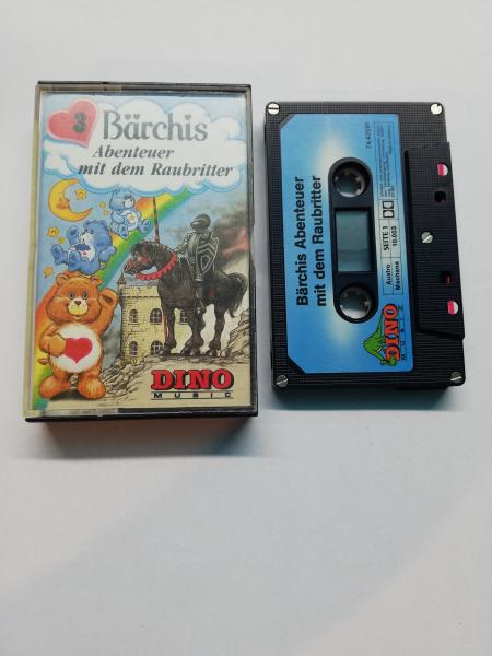 Bärchis Folge 3 Abenteuer mit dem Raubritter 5-fach Silber geschraubt Blau mit Blauen Aufkleber H 10.003 Innencover beschrieben