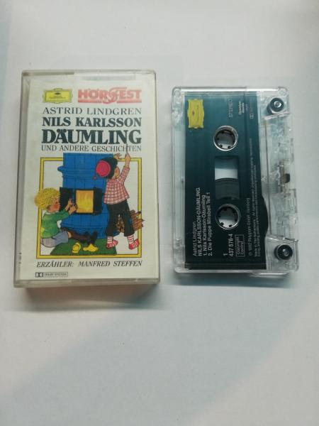 Nils Karlsson Däumling Astrid Lindgren Transparent 437576-4 Deutsche Grammophon Innencover beschrieben
