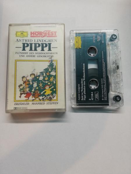 Pippi plündert den Weihnachtsbaum und andere Geschichten Transparent mit Weißen Druck 427246-4 Deutsche Grammophon Innencover beschrieben