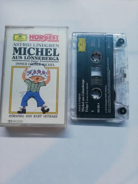 Michel aus Lönneberga Immer dieser Michel Folge 1 Transparent 420625-4 Deutsche Grammophon Innencover beschrieben