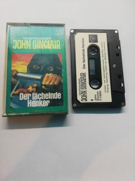 Geisterjäger John Sinclair Folge 49 Der lächelnde Henker 5-fach Silber geschraubt Schwarz mit Weißen Aufkleber 73024(ohne Nr. auf Frontcover)