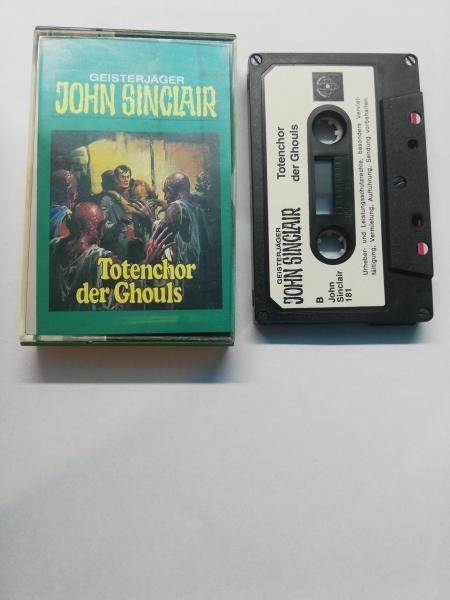 Geisterjäger John Sinclair Folge 31 Totenchor der Ghouls 5-fach Schwarz geschraubt Schwarz mit Weißen Aufkleber 181