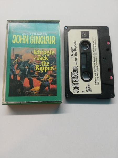 Geisterjäger John Sinclair Folge 32 Ich jagte Jack the Ripper 5-fach Schwarz geschraubt Schwarz mit Weißen Aufkleber 182 Tonstudio Braun(ohne Nr. auf Frontcover)