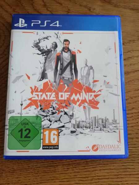 State of Mind Playstation 4 CUSA 07791 USK ab 12 Jahren