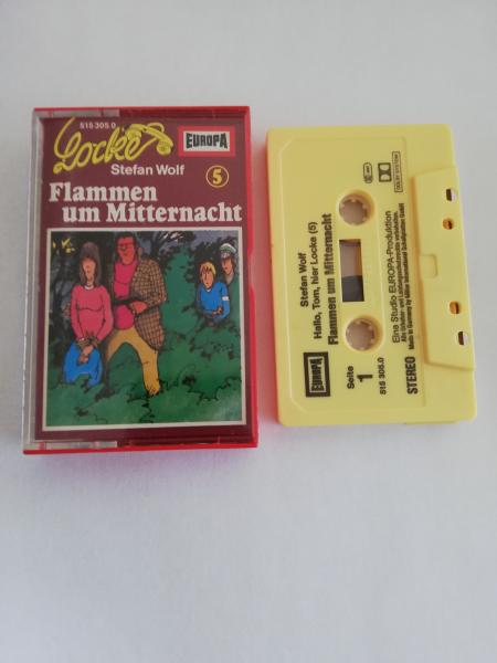 Hallo Tom , Hier Locke Folge 5 Die Flammen um Mitternacht Gelb 515305. Europa