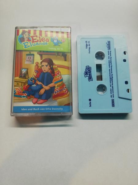 Elea Eluanda Folge 25 Freitag, der 13. Weiß mit Blauen Druck 4.28125 Kiddinx