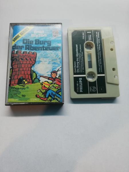 Enid Blyton Folge 2 Die Burg der Abenteuer Grau mit Schwarzen Aufkleber 7172146 Sonic Series Philips