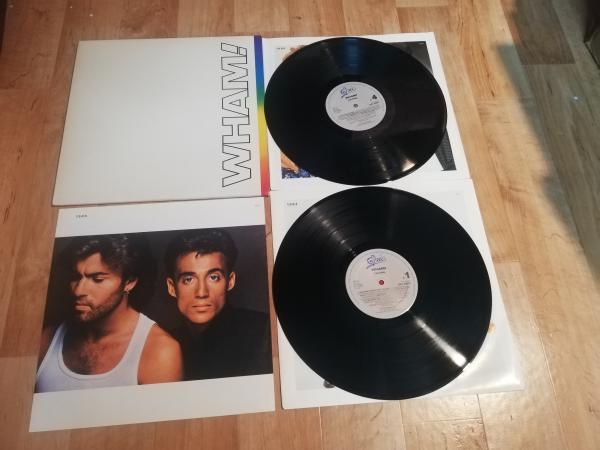 Wham The Final 1986 EPIC 88681 Doppel LP Holländische Pressung NM/VG+