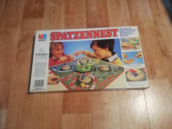 Spatzennest MB Spiele Art.Nr. 407400 komplett aus dem Jahre 1984