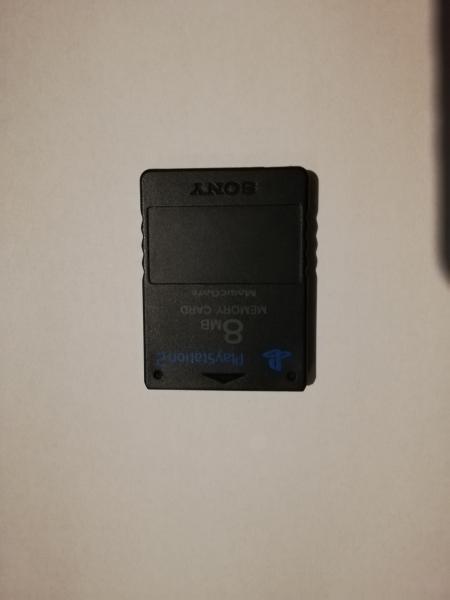 Playstation 2 Memory Card 8 MB Schwarz