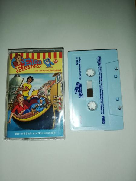 Elea Eluanda Folge 16 Der venezianische Spiegel Weiß mit Blauen Druck 4.28116 Kiddinx