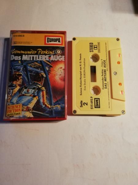 Commander Perkins Folge 9 Das Mittlere Auge 5-fach Silber geschraubt Gelb mit Gelben Aufkleber 515693.9 Europa