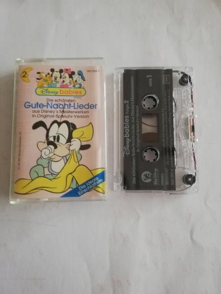 Disney Babies Die schönsten Gute-Nacht-Lieder aus Disney`s Meisterwerken in Original-Spieluhr-Version 2 Transparent mit Weißen Druck 060399-4 Walt Disney Records