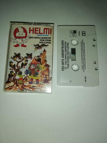 Helmi Folge 1 Das Unfallmonster vom Stern der Flepse Grau mit Schwarzen Druck 99.281 Junior