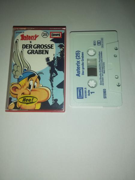 Asterix Folge 25 Der große Graben Weiß mit Blauen Druck 515891.5 Europa