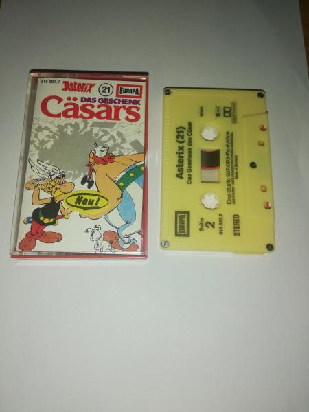 Asterix Folge 21 Das Geschenk des Cäsars 5-fach Silber geschraubt Gelb 515887.7 Europa