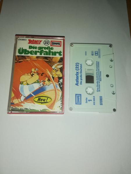 Asterix Folge 22 Die große Überfahrt 5-fach Silber geschraubt Weiß mit Blauen Druck 515888.5 Europa
