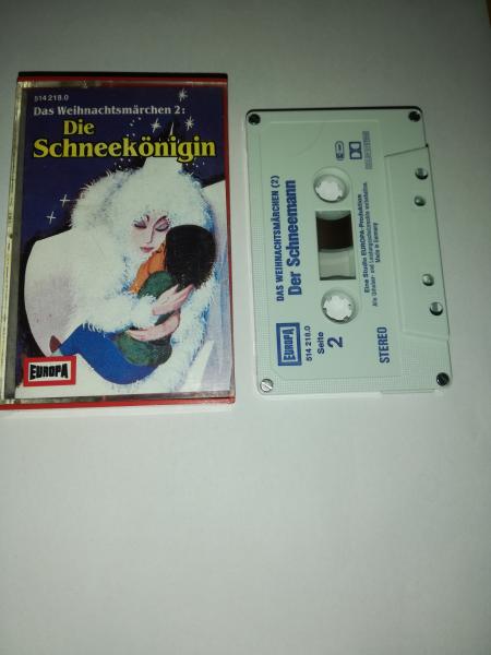 Die Schneekönigin Das Weihnachtsmärchen 2 4-fach Silber geschraubt Weiß mit Blauen Druck 514218.0 Europa