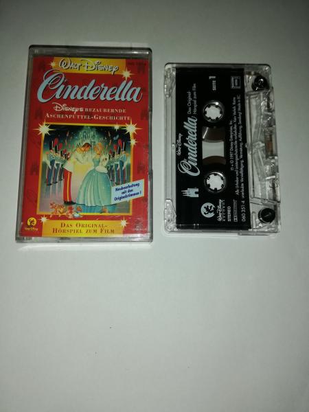 Cinderella Das Original zum Kinofilm Transparent mit Weißen Druck 060351-4 Walt Disney