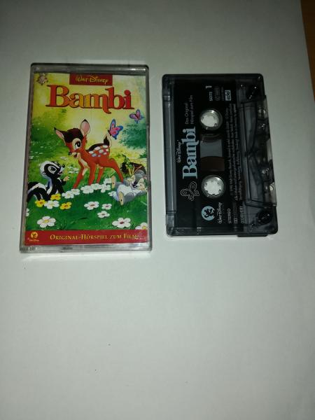 Bambi Walt Disney Original-Hörspiel zum Film 5-fach Schwarz geschraubt Transparent 0104064DNY Walt Disney