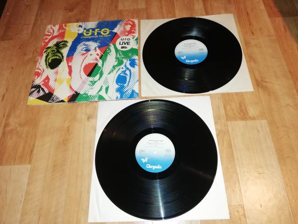 UFO Strangers in the Night Live 1979 Chrysalis 6641 909 Deutsche Pressung VG/VG+