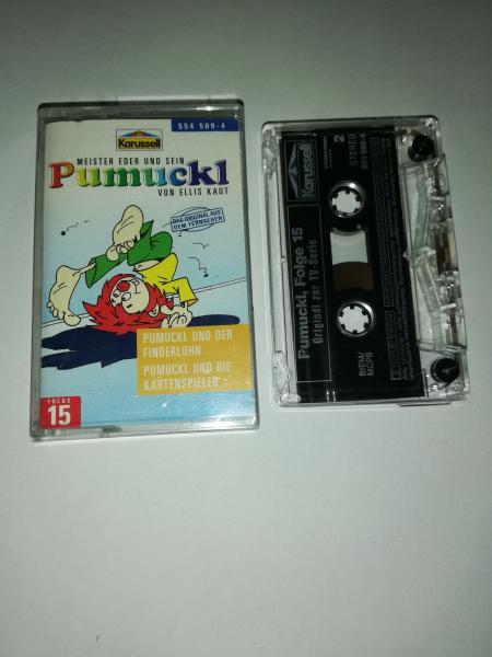 Pumuckl Folge 15 und der Finderlohn/und die Kartenspieler Transparent mit Weißen Druck 554509-4 Karussell