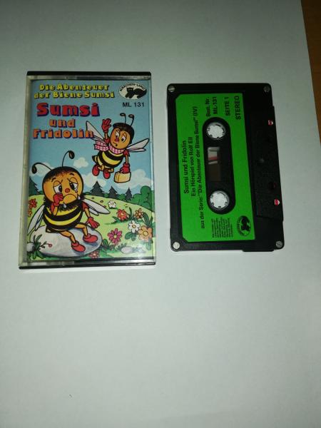 Sumsi und die Fridolin 4-fach Silber geschraubt Schwarz mit Grünen Aufkleber ML-131 Märchen-Land