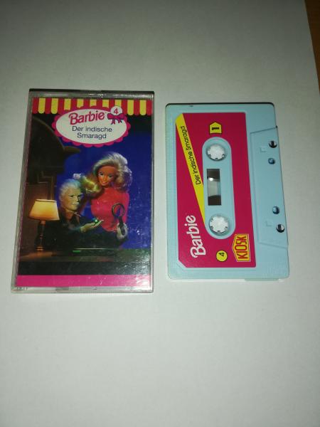 Barbie Folge 4 Der indische Smaragd Weiß mit Pinken Aufkleber 4.27204 Kiosk