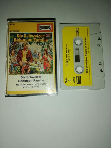 Die Schweizer Robinson Familie Grau mit Gelben Aufkleber 4318 Europa