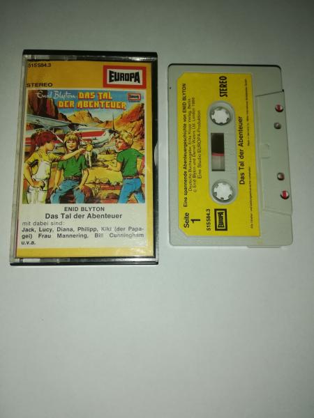 Enid Blyton Das Tal der Abenteuer Grau mit Gelben Aufkleber 515584.3 Europa