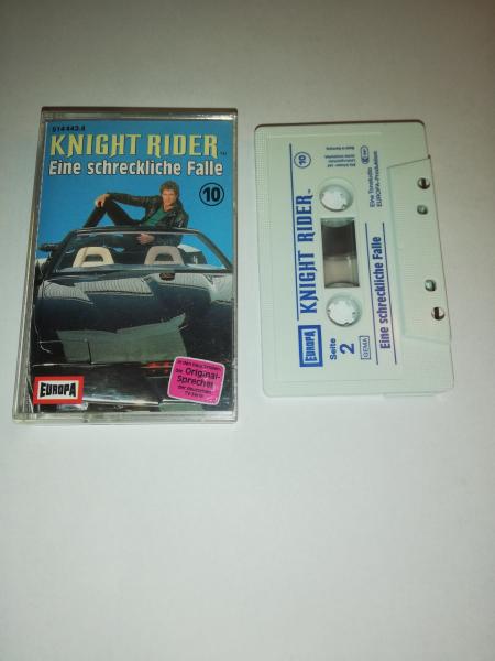 Knight Rider Folge 10 Eine schreckliche Falle Weiß-Blau 514 443.4 Europa