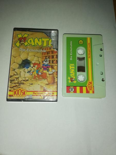 Xanti Folge 10 Die Echohöhle Weiß mit Grünen Aufkleber 4.27910 Kiosk( Cover beschädigt)
