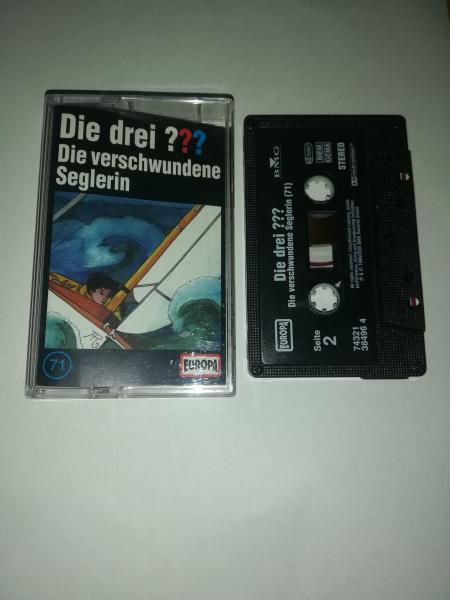 Die Drei Fragezeichen Folge 71 Die verschwundene Seglerin 5-fach Schwarz geschraubt Schwarz mit Weißen Druck 7432138496 4 Europa