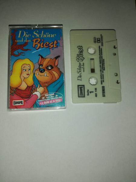 Die Schöne und das Biest Grau mit Schwarzen Druck 491146-209 Europa